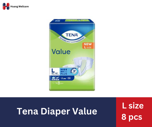 Tena Diaper value L Size 8pcs