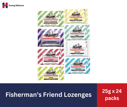 Fisherman's Friend Lozenges 25g x 24packs (8 flavour)